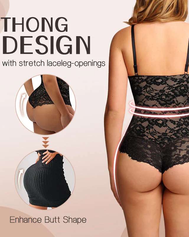Lace Shapewear Bodysuit - 1 + 1 Free