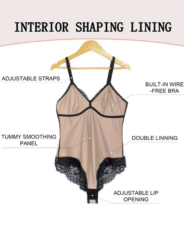 Lace Shapewear Bodysuit - 1 + 1 Free
