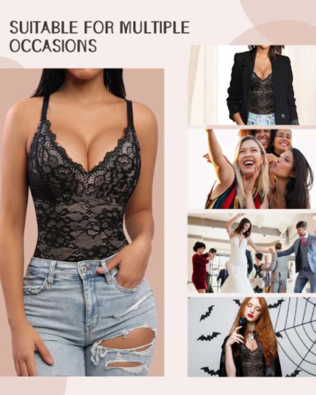 Lace Shapewear Bodysuit - 1 + 1 Free
