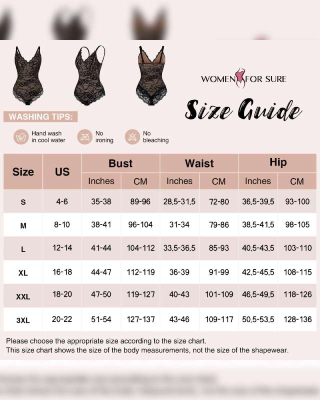 Lace Shapewear Bodysuit - 1 + 1 Free
