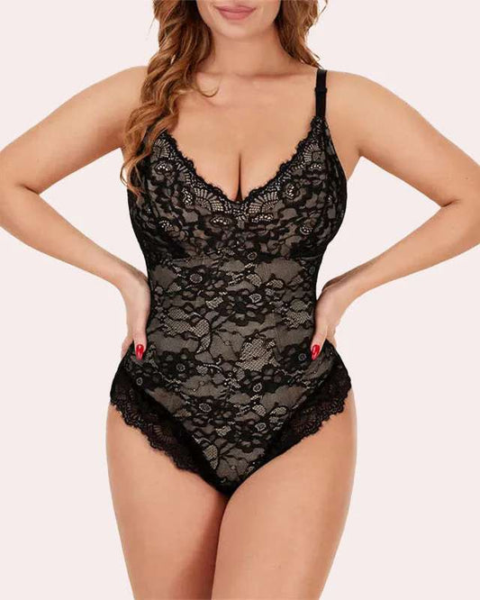 Lace Shapewear Bodysuit - 1 + 1 Free