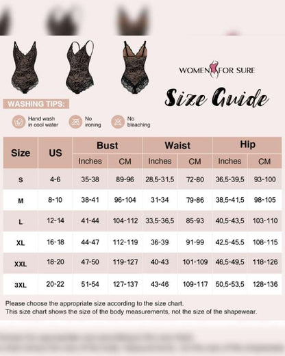 Lace Shapewear Bodysuit - Buy 1+1 Free